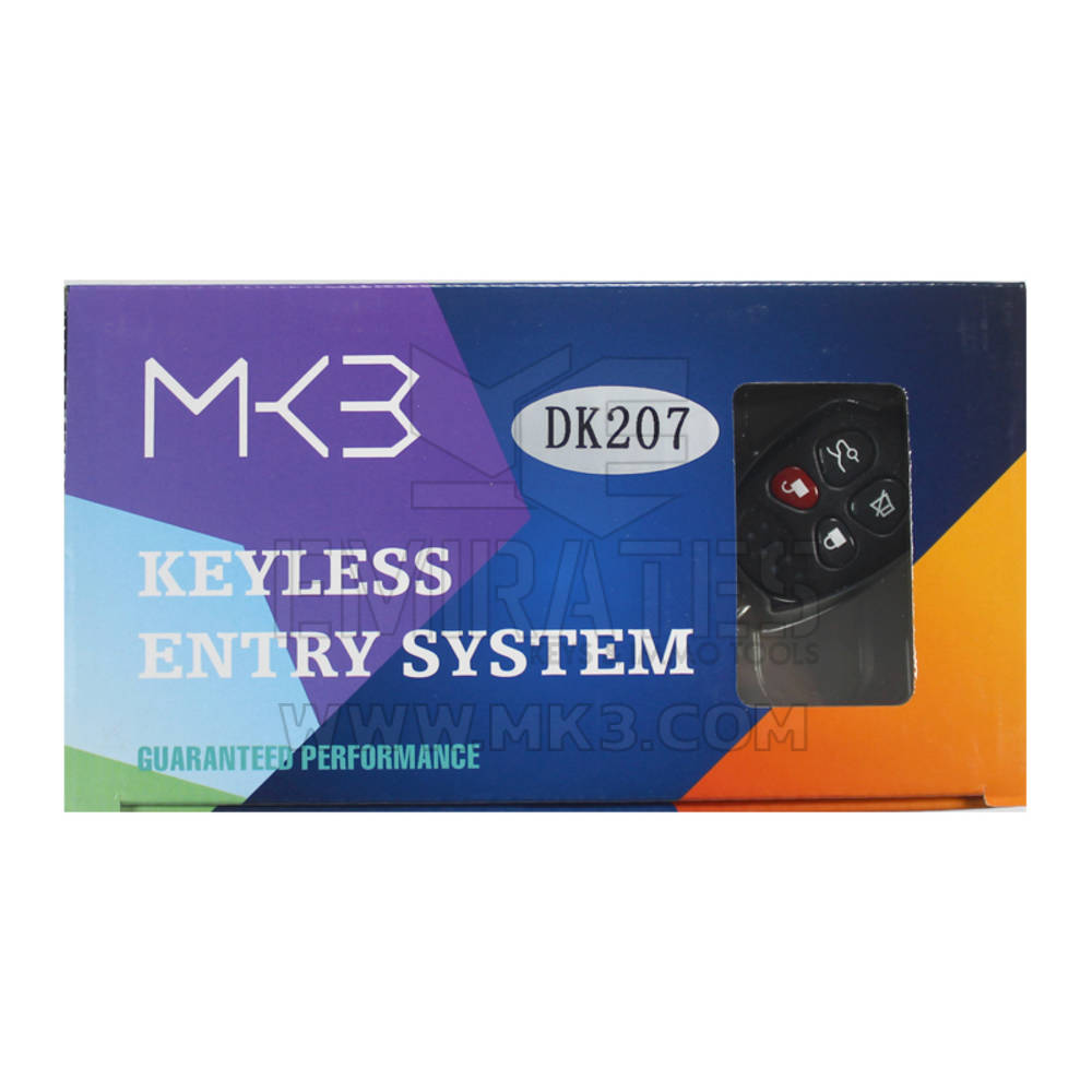 Sistema de entrada keyless de 4 botões modelo DK207 da Toyota - MK18887 - f-3