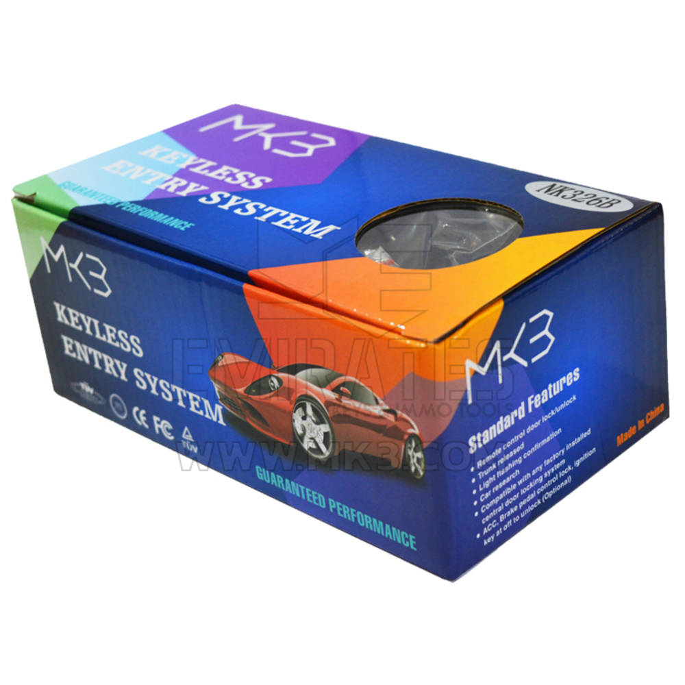 Anahtarsız Giriş Sistemi Toyota 2 Düğmeli Model NK326B - MK18926 - f-4