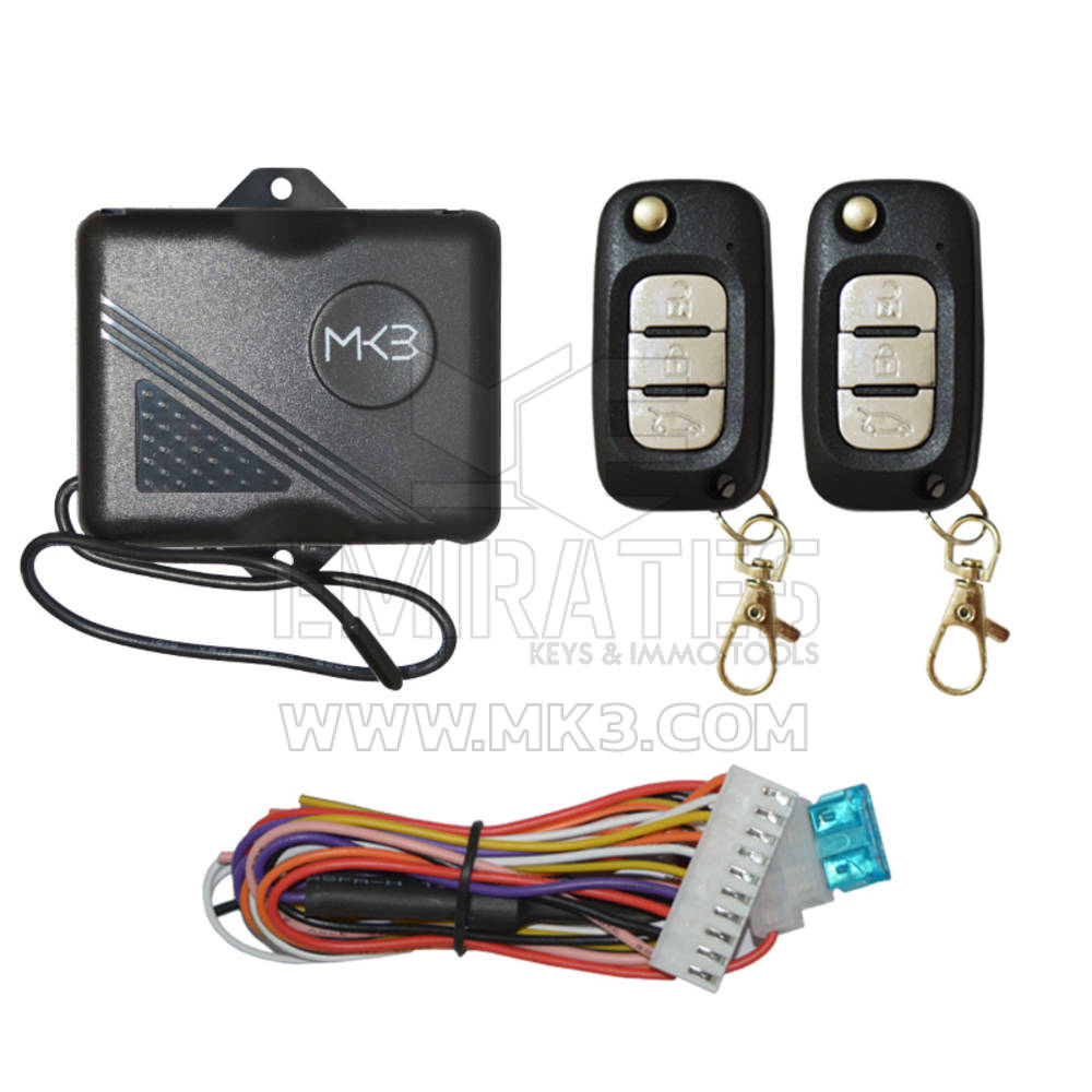 Système d'entrée sans clé pour REN Flip 3 boutons modèle RN122