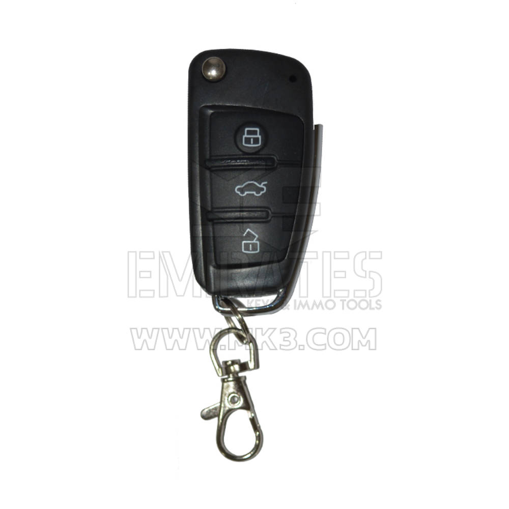 Sistema de entrada keyless da flip de 3 botões modelo FK116 da Audi - MK18928 - f-3