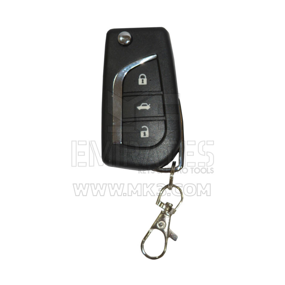 Sistema de entrada keyless da flip de 3 botões modelo NK370 da Toyota - MK18931 - f-3