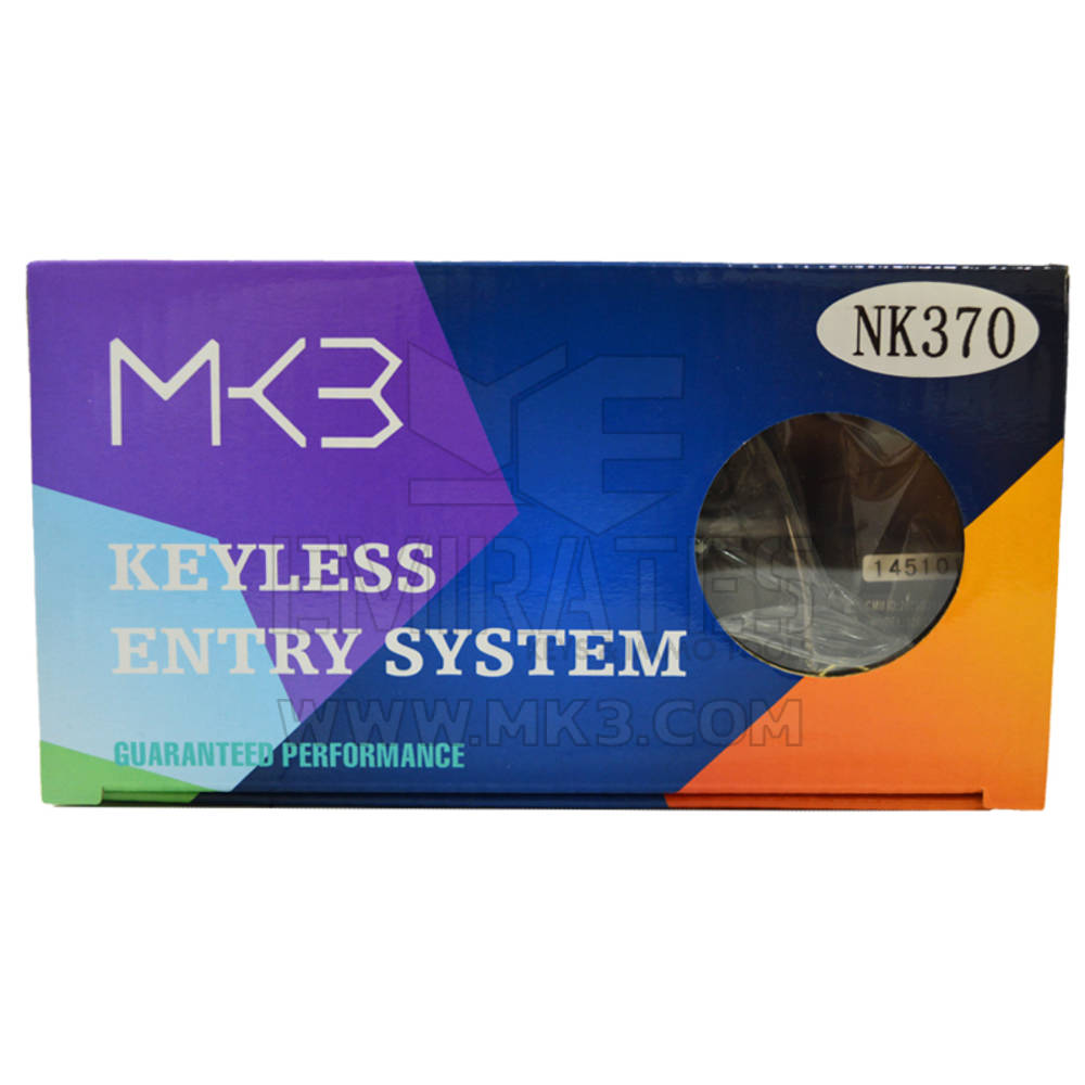 Sistema de entrada keyless da flip de 3 botões modelo NK370 da Toyota - MK18931 - f-5