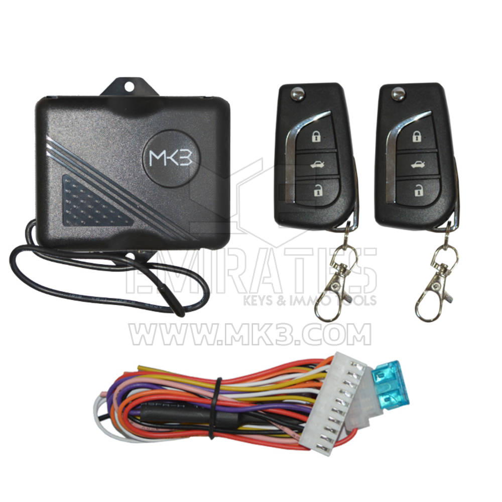 Sistema keyless entry toyota flip 3 pulsanti modello nk370