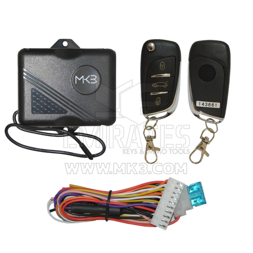 Keyless Entry System Peugeot Citroen Flip 3 Buttons Model FK126