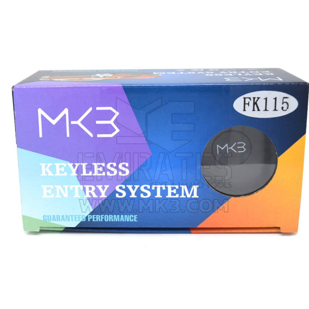 Sistema de entrada sin llave vw flip 3 botones modelo fk115 - MK18953 - f-6