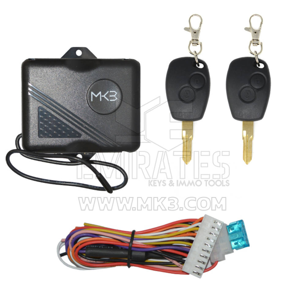 Keyless Entry System For REN 2 Buttons Model DK216 - VAC102 Blade