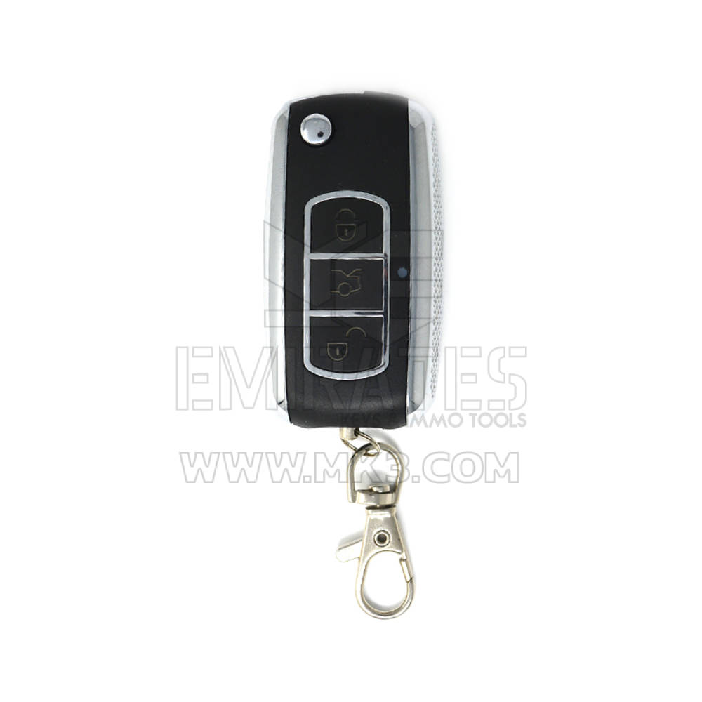 Keyless Entry System Bently Chrome Flip 3 Buttons Model FK125 - MK18958 - f-2