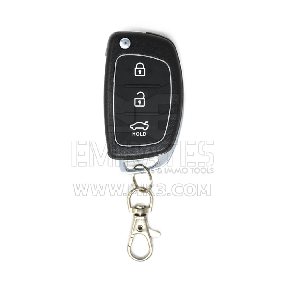 Sistema de entrada keyless da flip de 3 botões modelo HY121 da Hyundai - MK18960 - f-2