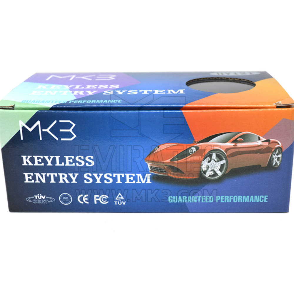 Sistema de entrada keyless da flip de 3 botões modelo HY121 da Hyundai - MK18960 - f-4