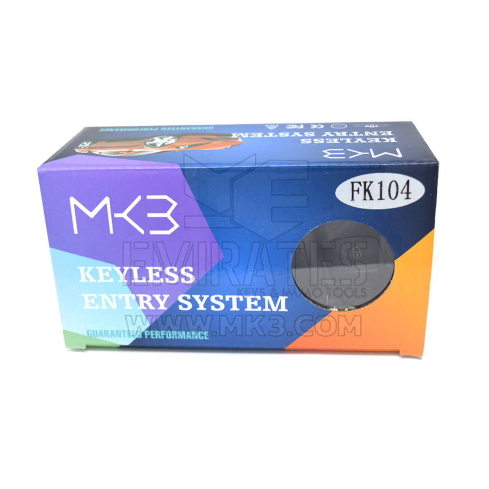 Sistema keyless entry vw flip 2 pulsanti modello fk104 - MK18962 - f-5