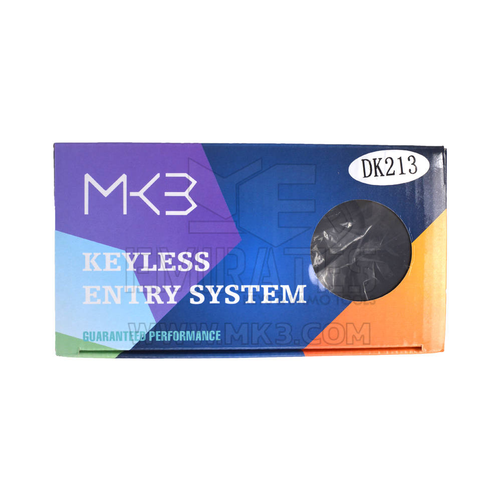 Sistema de entrada keyless da  Citroen, modelo DK213 - MK19273 - f-4