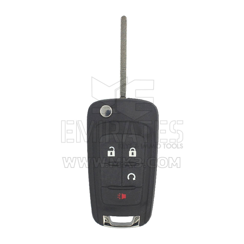 NOVO Chevrolet Equinox Sonic 2010-2019 STARTTEC Genuine/OEM Flip Remote Key 4 Buttons Auto start Type 315MHz 5913597 / FCCID: OHT01060512