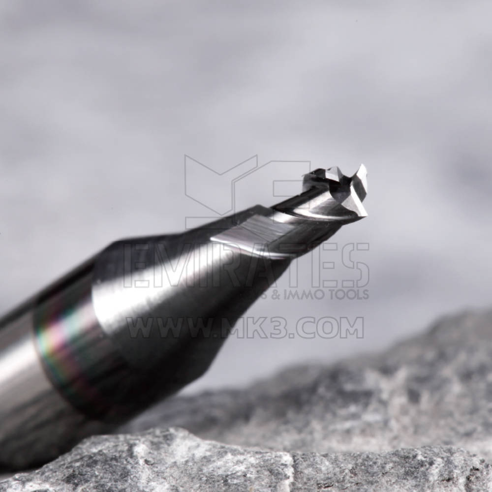 End Mill Cutter Carbide Material 2.0mm φ2.0xD6x40x3F| MK3