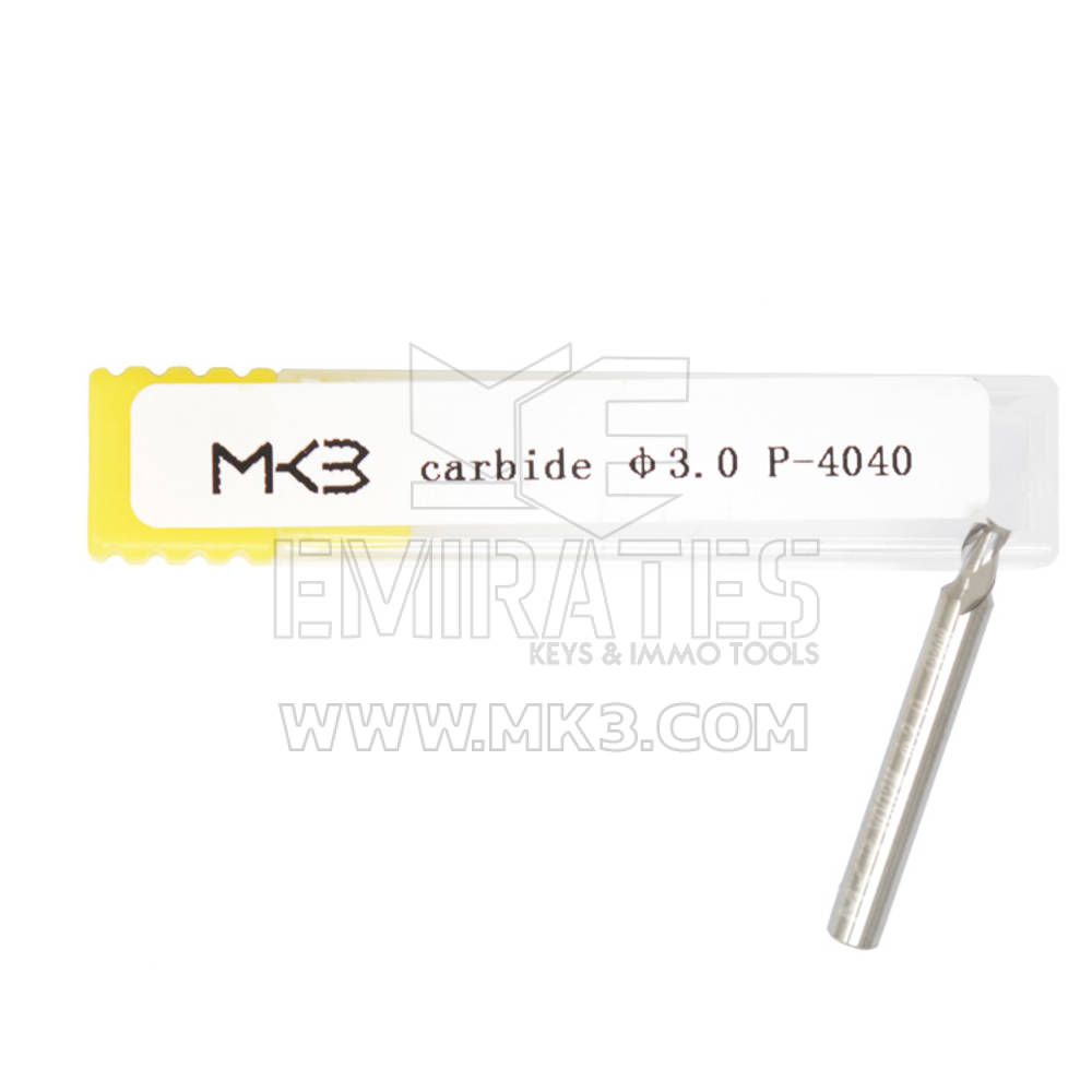 End Mill Cutter Carbide Material 3.0mm φ3.0xD4x33