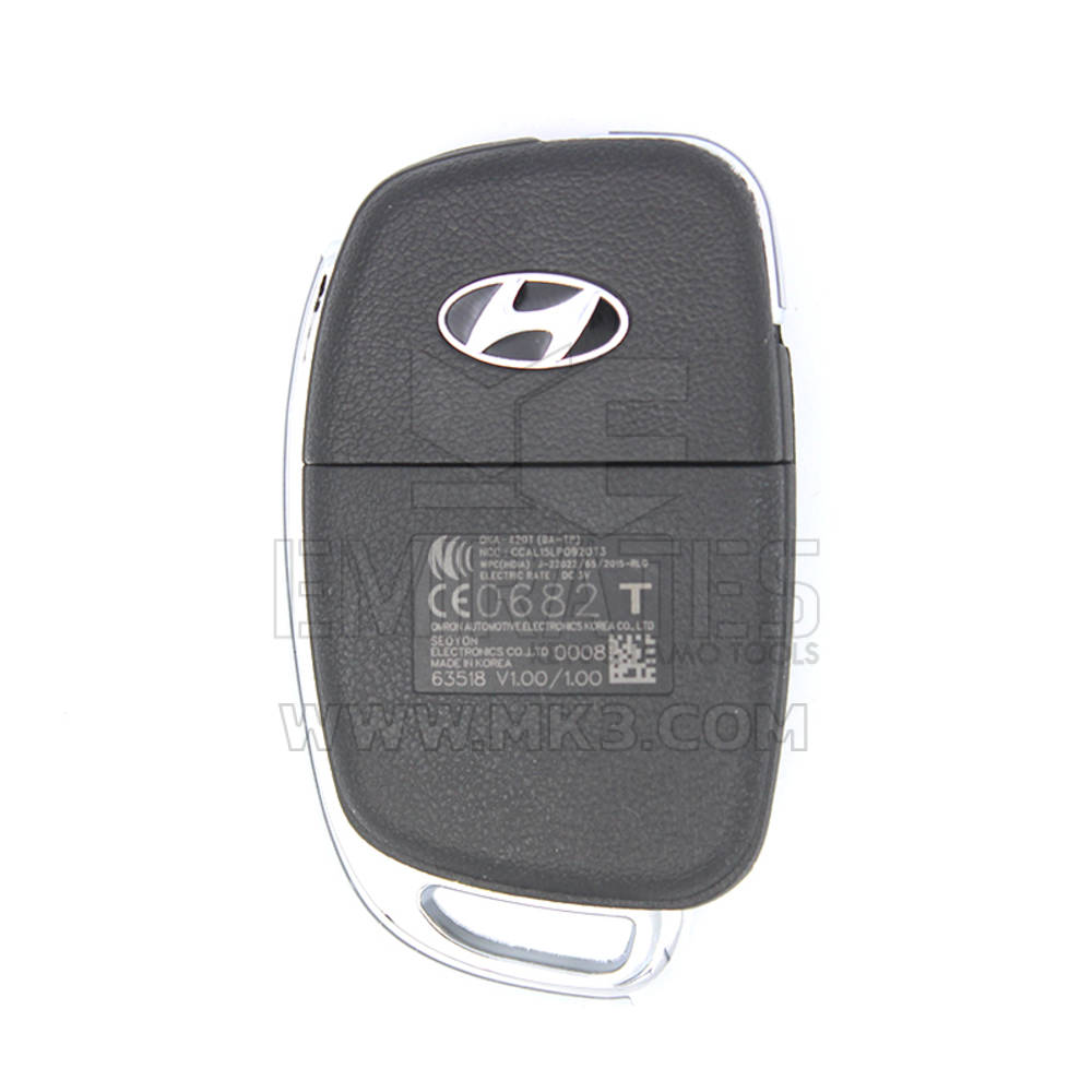 Hyundai i10 Genuine Flip Remote Key 95430-B4400 | mk3