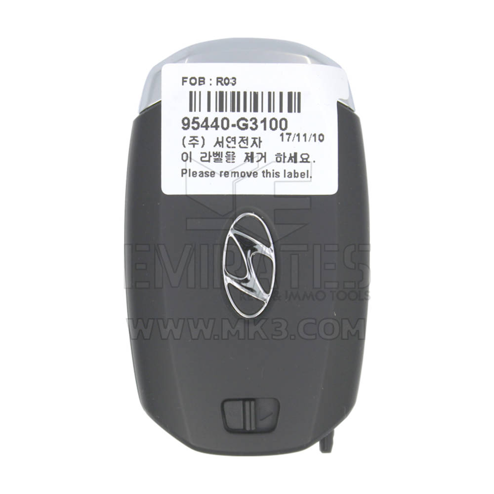 Clé télécommande intelligente Hyundai i30 2018 433 MHz 95440-G3100 | MK3