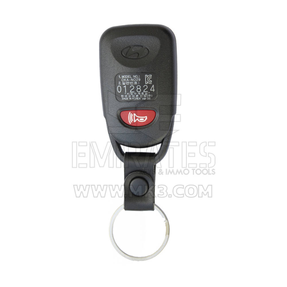 Hyundai Sonata 2013 Remote Key 433MHz 95430-3S000 | MK3