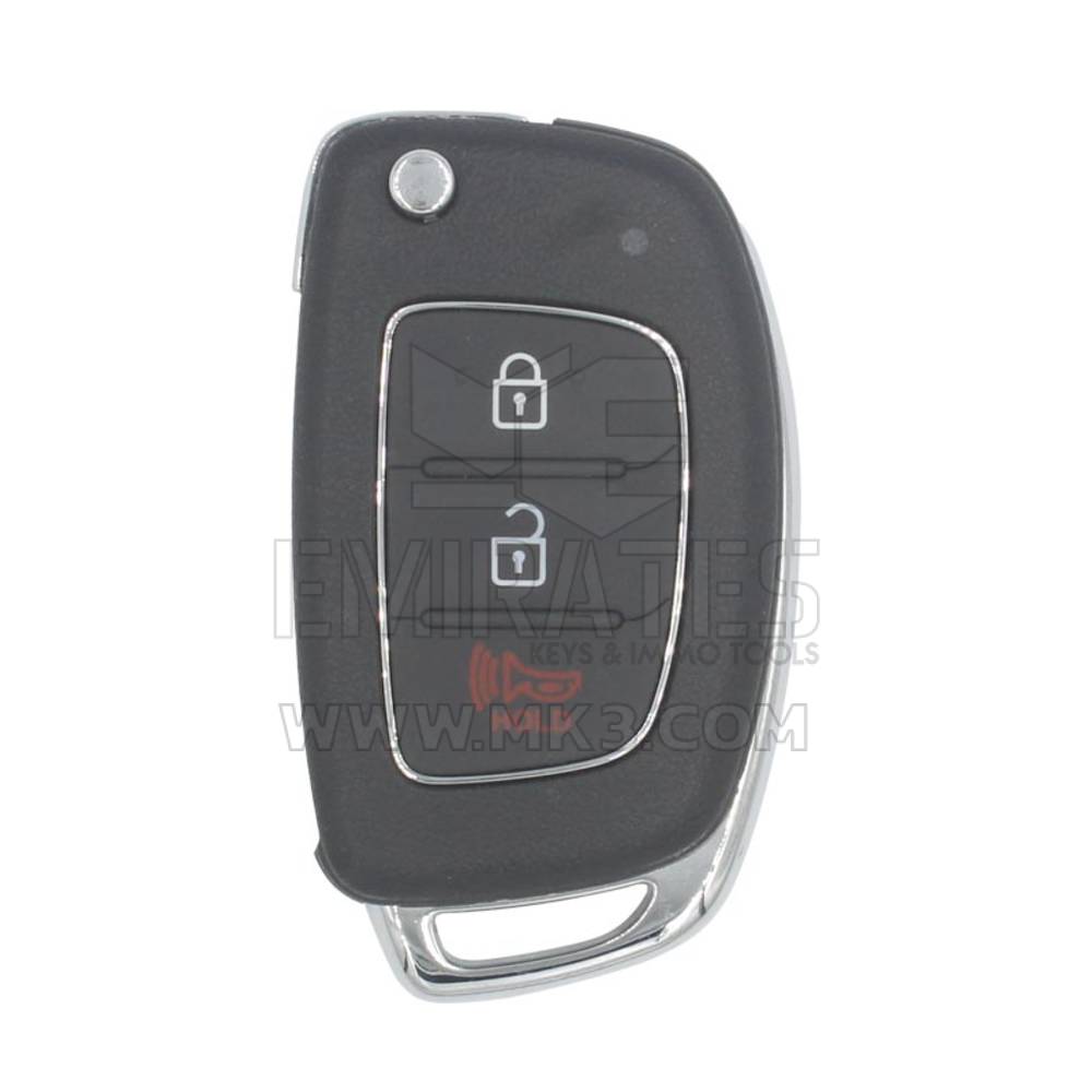 Hyundai HB20 2012-2015 Оригинальный флип-пульт дистанционного ключа 2 + 1 кнопки 433 МГц 95430-1S001