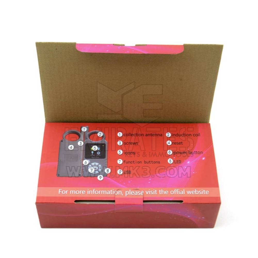 JMD / JYGC Handy Baby transpondedor de mano para coche, copia de llave automática, programador para 4D 46 48 Chips, idioma español con activación G - MK18959 - f-2