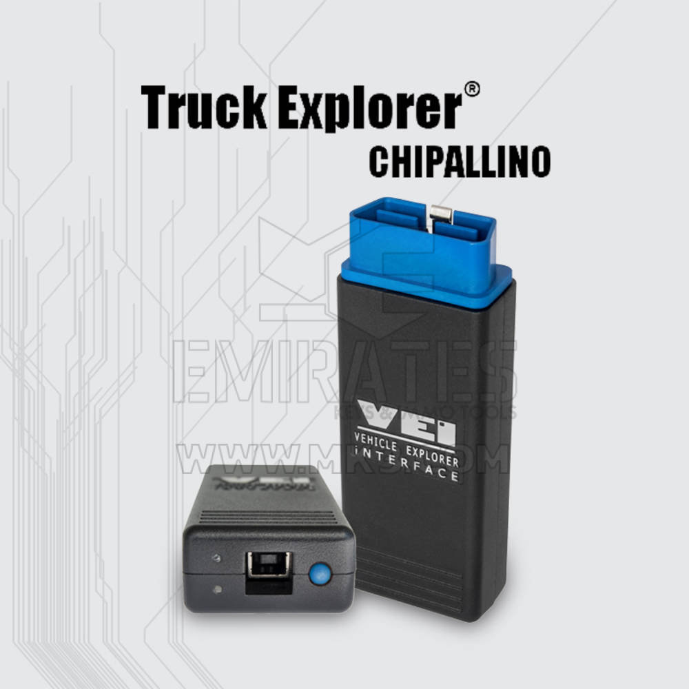 Kit de dispositivo AutoVEI Truck Explorer Chipallino 2025 actualizado | MK3