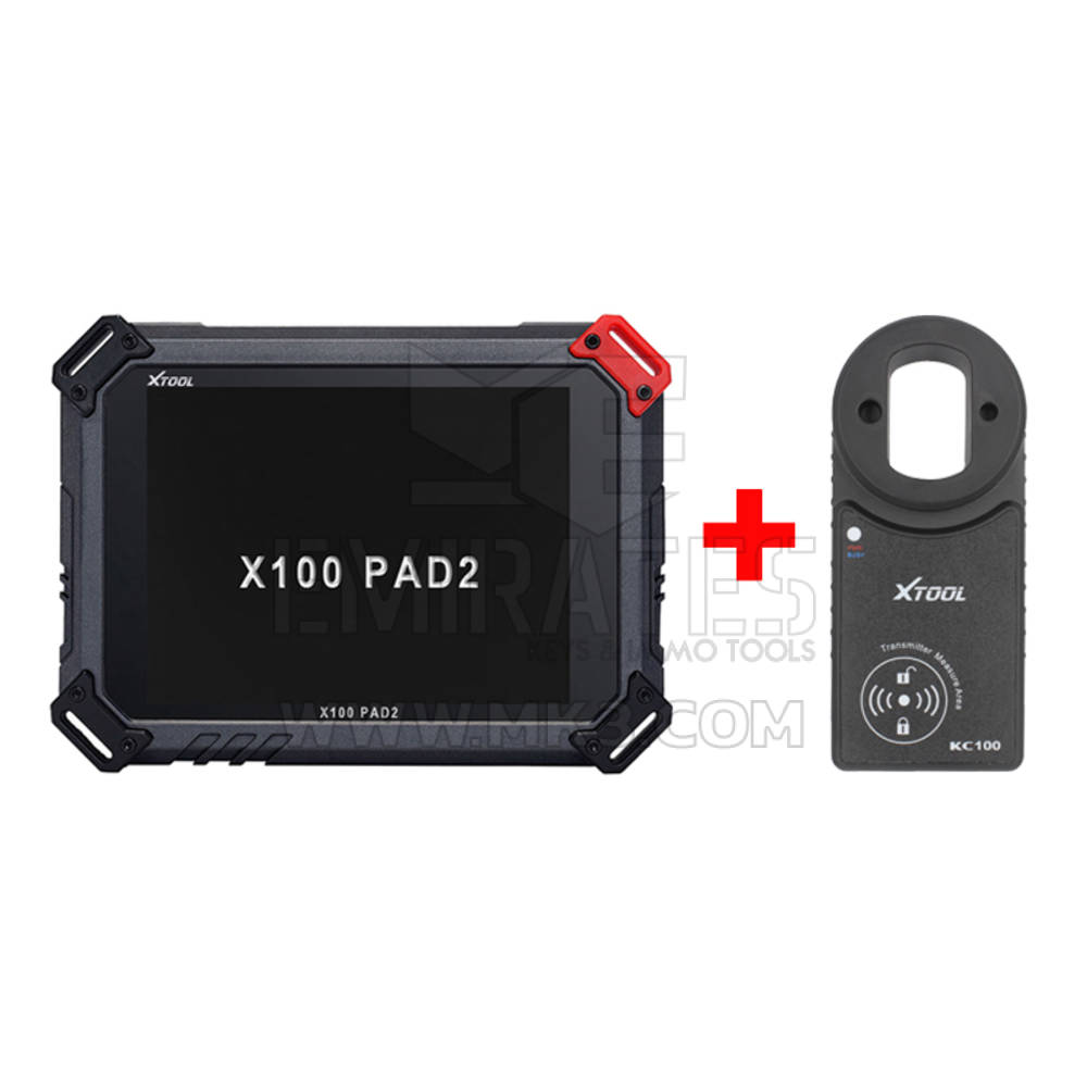 Xtool X100 PAD2 Pro Universal Key Programmer Device with 2 Years Free Update with KC100 Adapter For VW 4th 5th IMMO And BMW