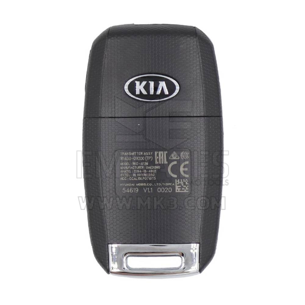KIA Sportage 2016 Remote Key433MHz 95430-F1200 | MK3