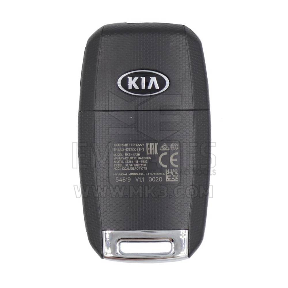 Chiave remota KIA Sportage 2016433 MHz 95430-F1200 | MK3