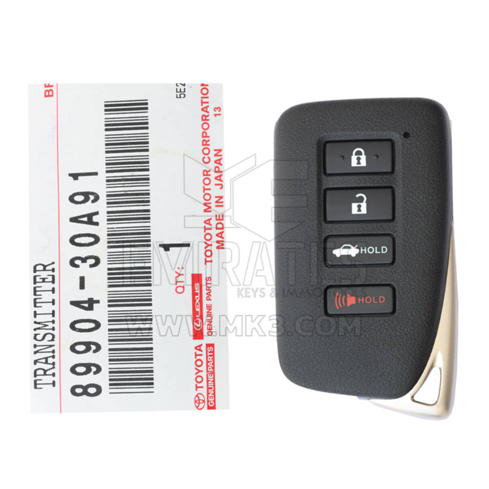 出産祝いなども豊富 Genuine 2013+ ES GS Lexus Smart 89904-30A91 315MKz Remote Key クレンジング・メイク落とし