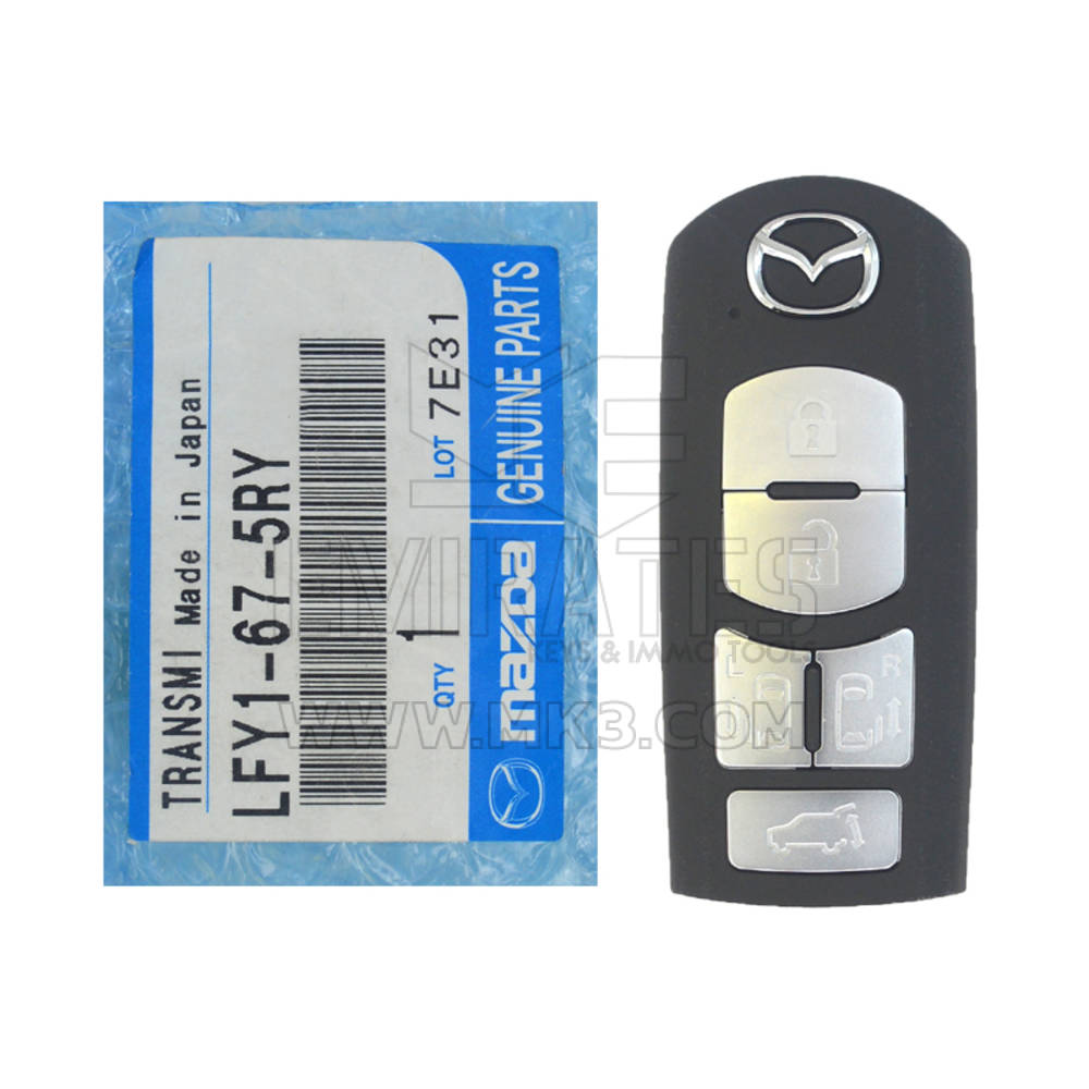 Mazda 2009 Originalnyj Smart Distancionnyj Klyuch 5 Knopki 433 Mgc Lfy1 67 5ry