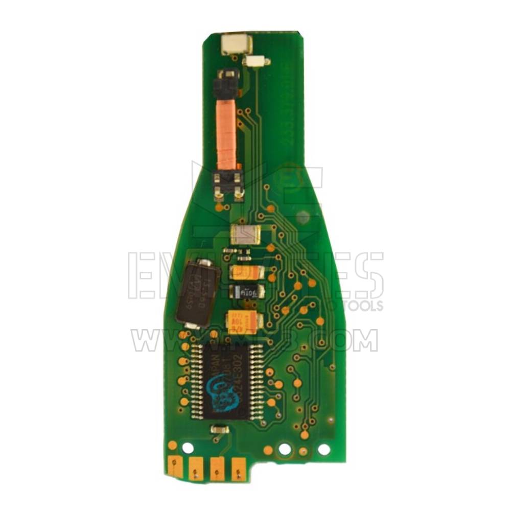 Mercedes Remote PCB Krom 3 Düğme 315MHz Kullanılmış | MK3