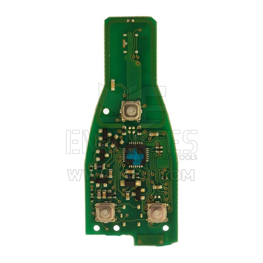 Mercedes Remote PCB Krom 3 Buton 315MHz Kullanılmış