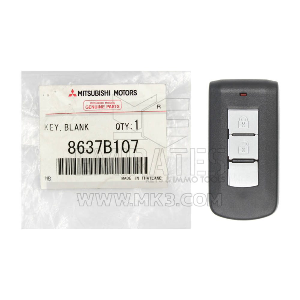 Mitsubishi Montero 2016 Podlinnyj Smart Distancionnyj Klyuch 2 Knopki 433 Mgc 8637b107 8637c265