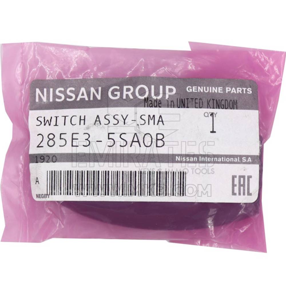 Nissan LEAF 2018 Genuine Smart Key 433MHz 285E3-5SA0B | MK3