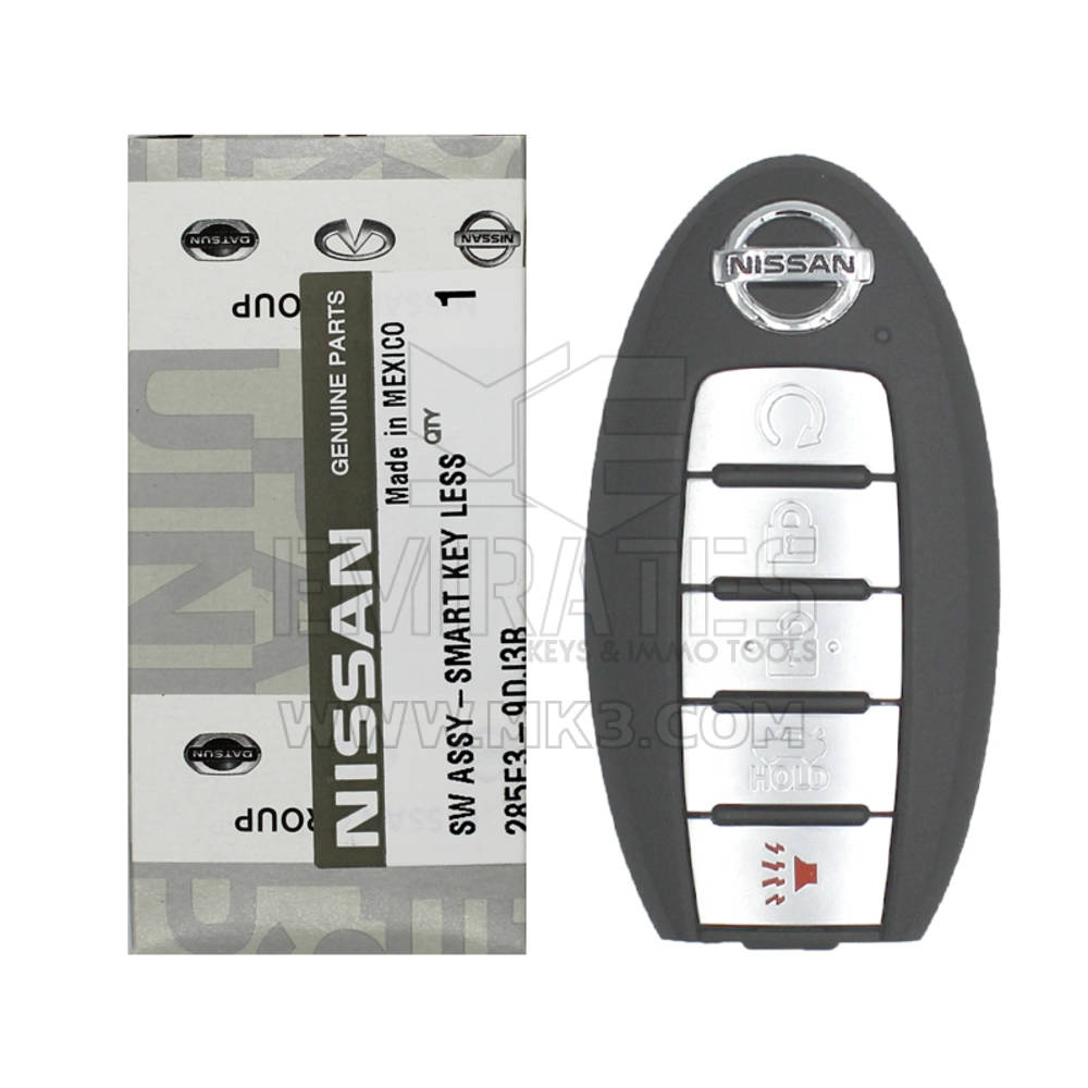 Brand New Nissan Maxima 2019-2020 Genuine/OEM Smart Remote Key 5 Buttons 433MHz 285E3-9DJ3B / FCC ID KR5TXN7 | Emirates Keys