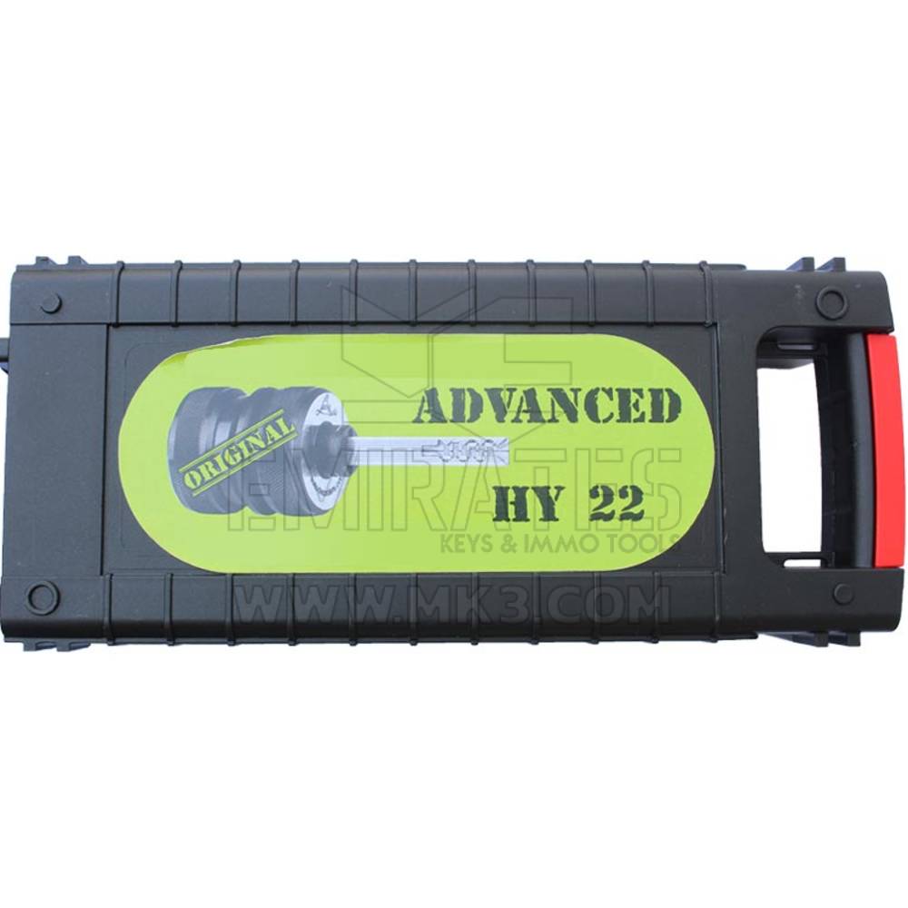 Turbo Decoder HY22 for fast and easy opening of HYUNDAI / KIA locks . This tool can be used on ALL HY22 lock profiles from 2006 to 2017.