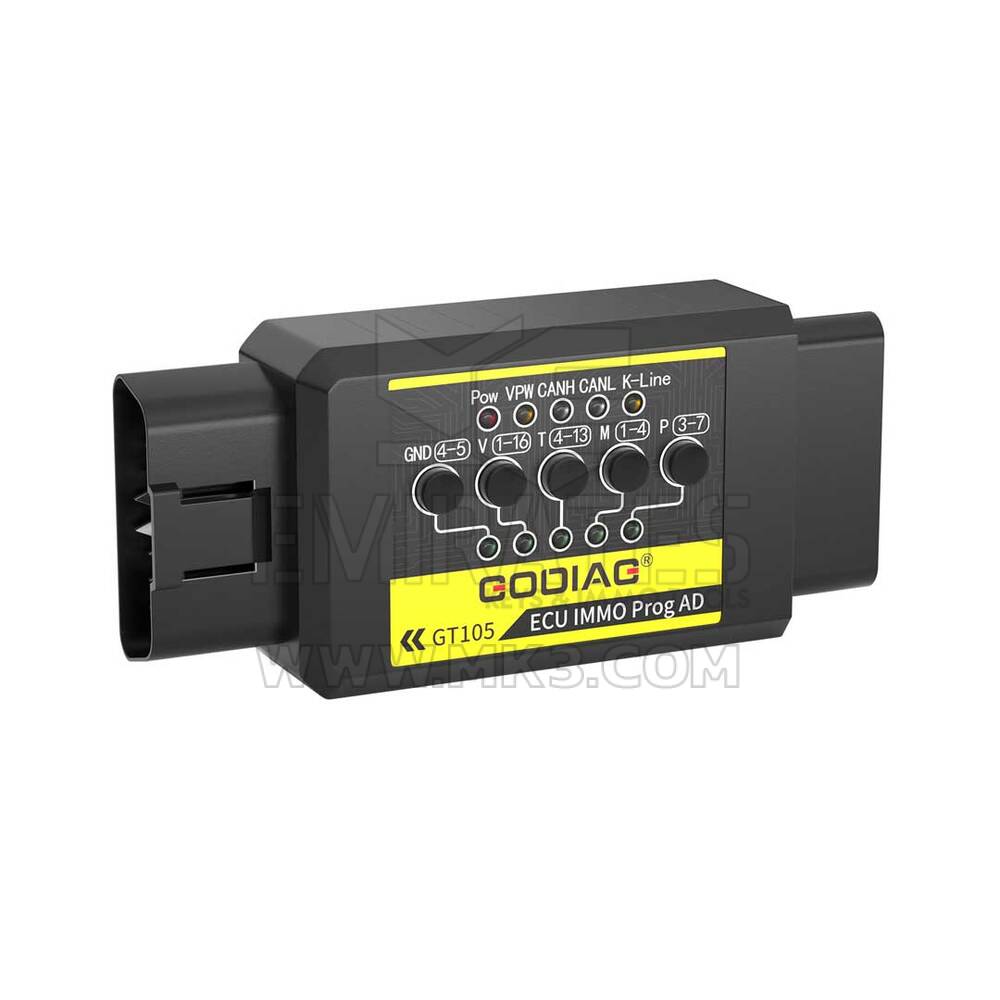 جديد GODIAG ECU IMMO Prog AD GT105 OBD II موصل ECU لصندوق الخروج لفنيي صيانة السيارات | الإمارات للمفاتيح