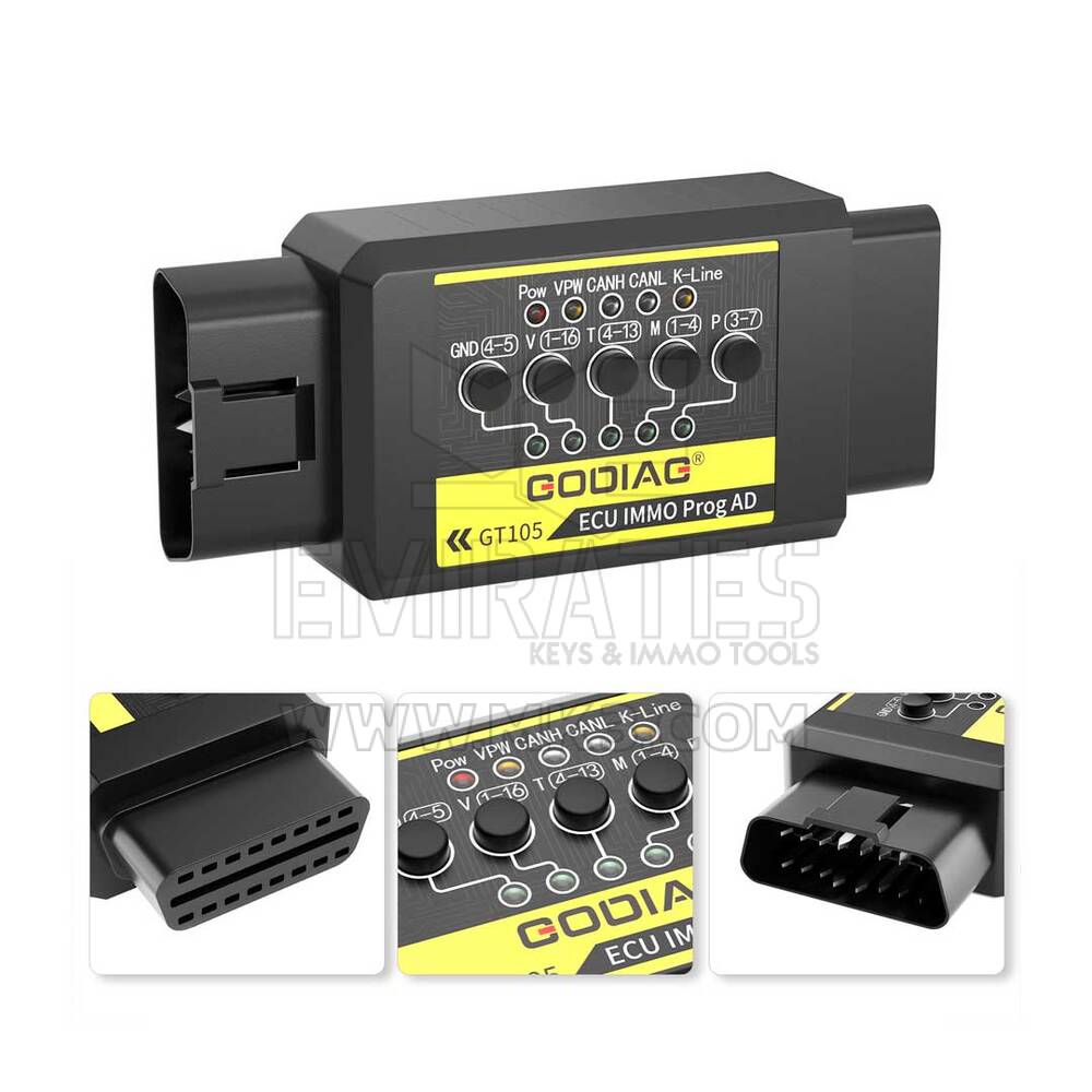 GODIAG ECU IMMO Prog AD GT105 OBD | МК3