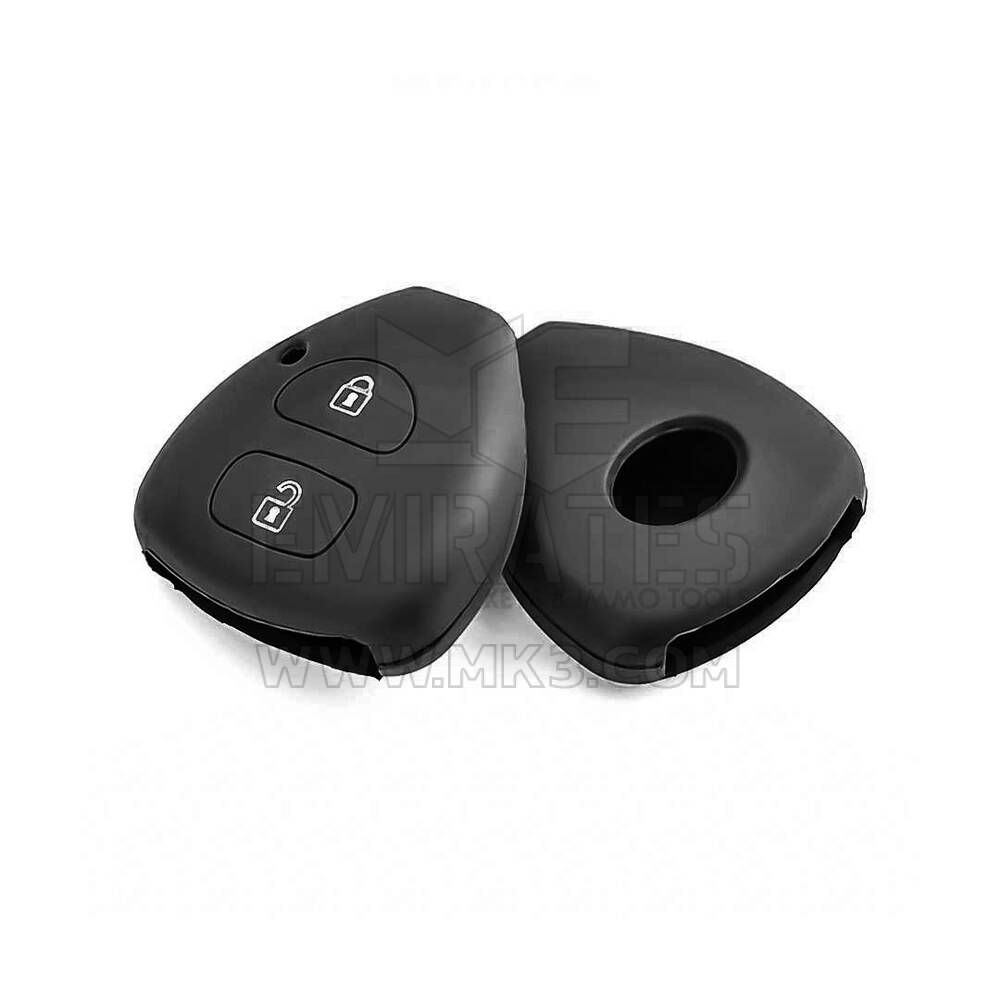 Coque en silicone pour clé à distance Toyota 2007-2011 2 boutons | MK3