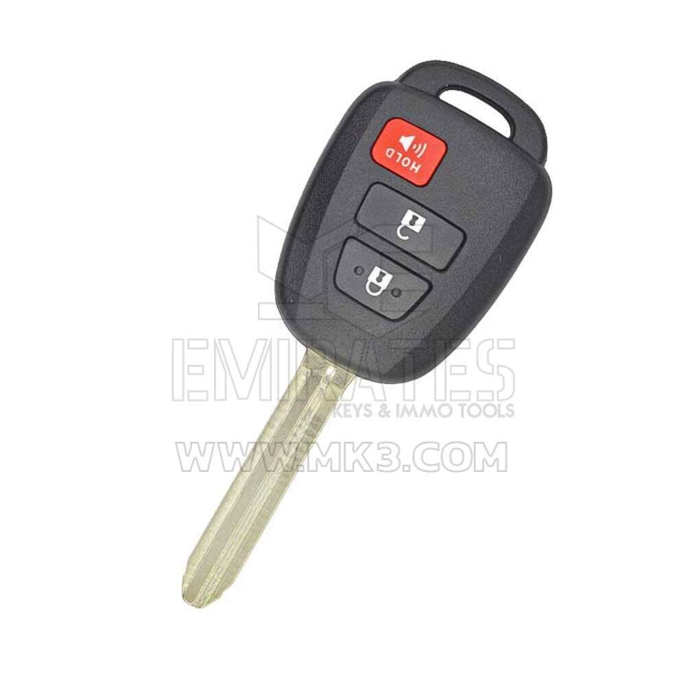 Toyota Remote 2+1 Кнопки 314,4 МГц FCC ID: HYQ12BDM без транспондера