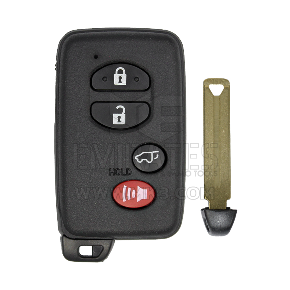 Nuovo aftermarket Toyota Smart Remote Key Shell 4 pulsanti Pulsante bagagliaio SUV Miglior prezzo di alta qualità | Chiavi degli Emirati