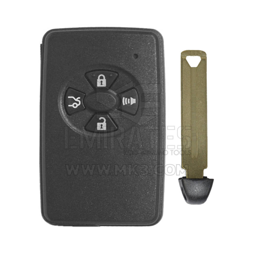 Novo mercado de reposição Toyota Rav4 2006 Smart Key Remote Shell 4 botões de alta qualidade melhor preço | Chaves dos Emirados