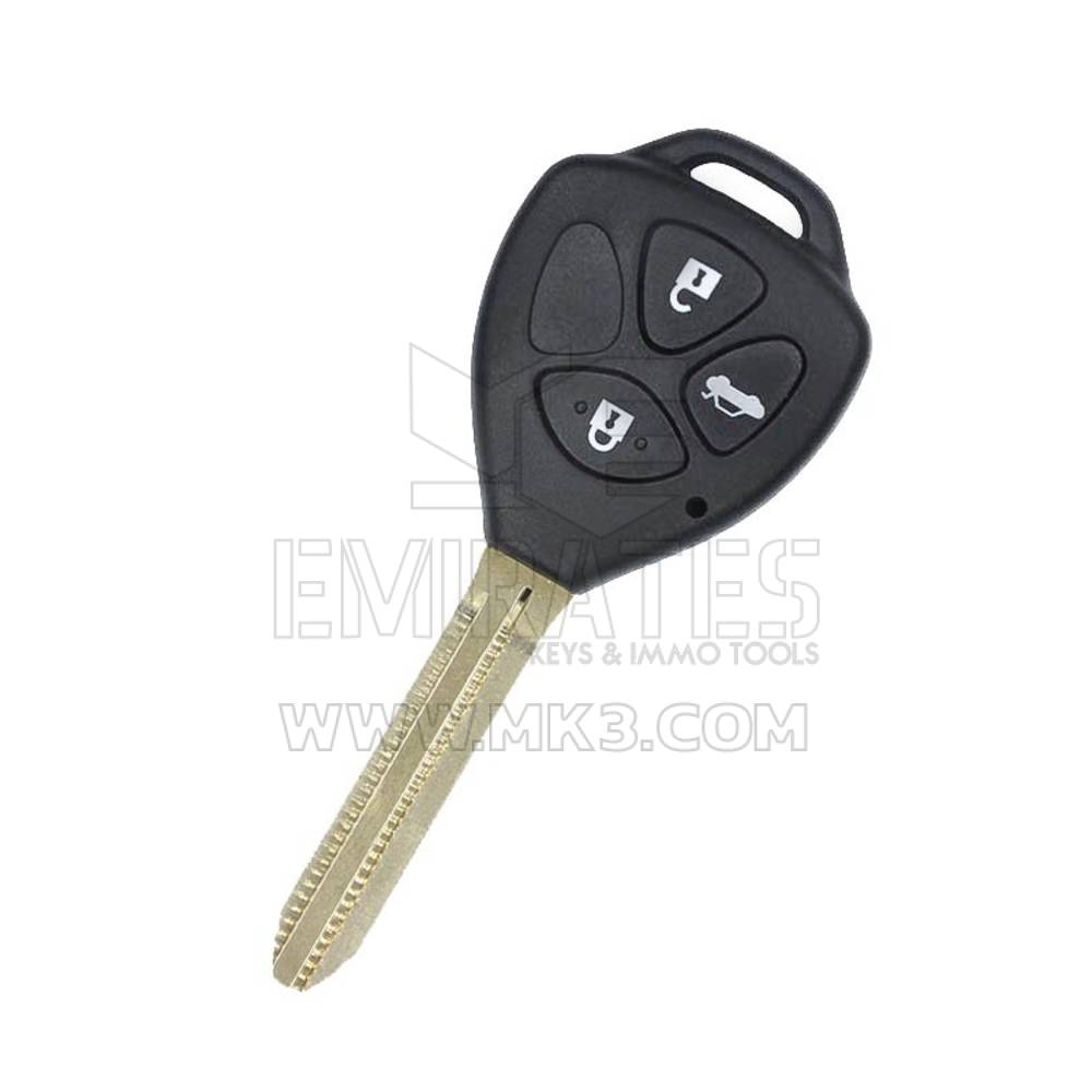 Toyota Prado Camry Uzaktan Anahtar Kabuğu Warda 3 Düğme TOY43 Blade