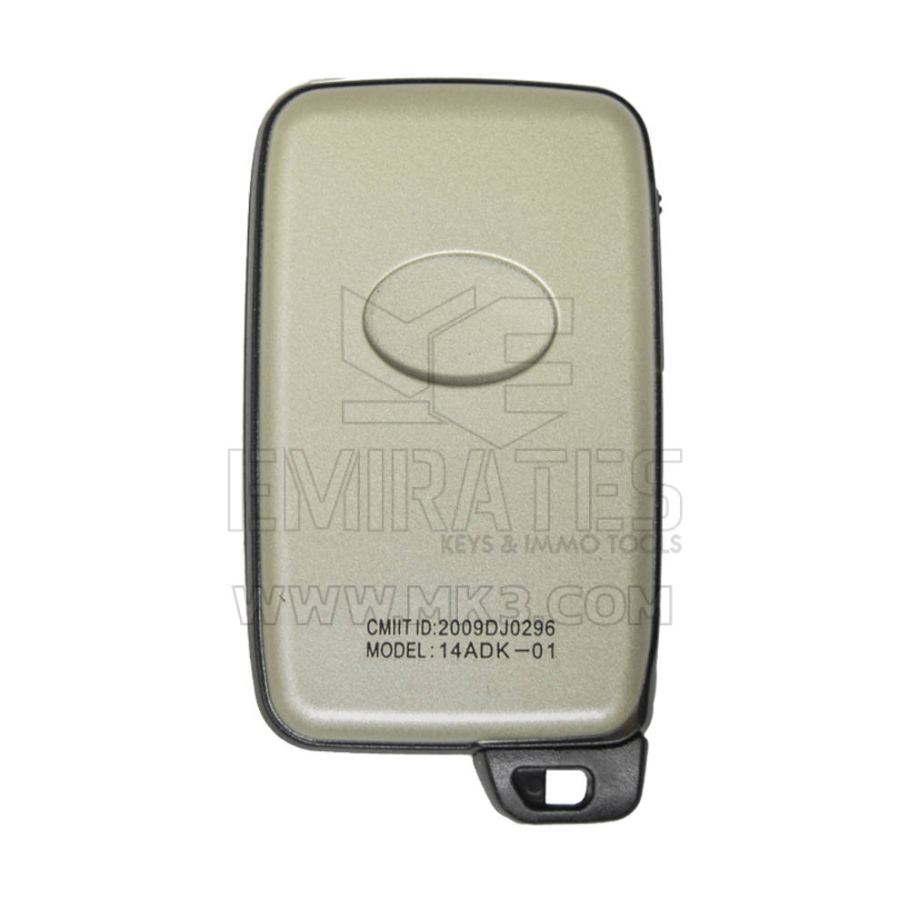 Coque de clé télécommande intelligente Toyota 2 boutons | MK3