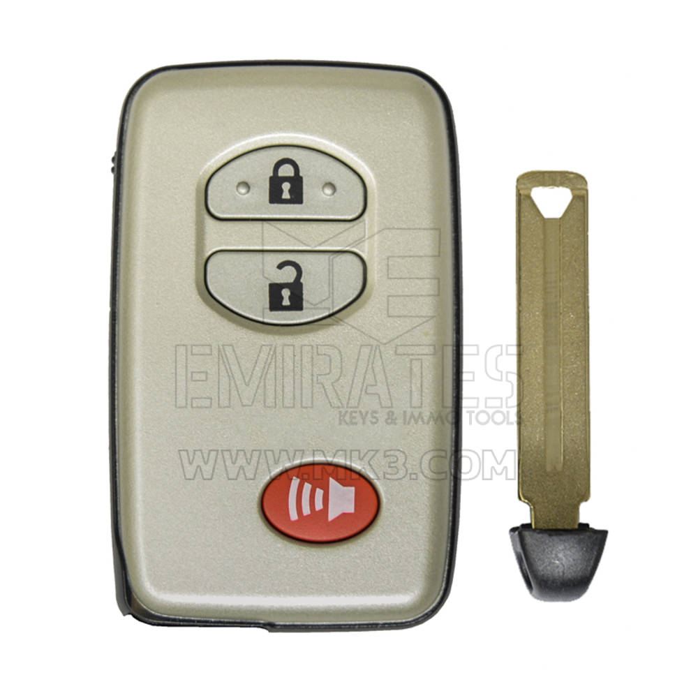 Новая замена Toyota на вторичном рынке Smart Remote Key Shell 3 кнопки Высокое качество Лучшая цена | Ключи Эмирейтс