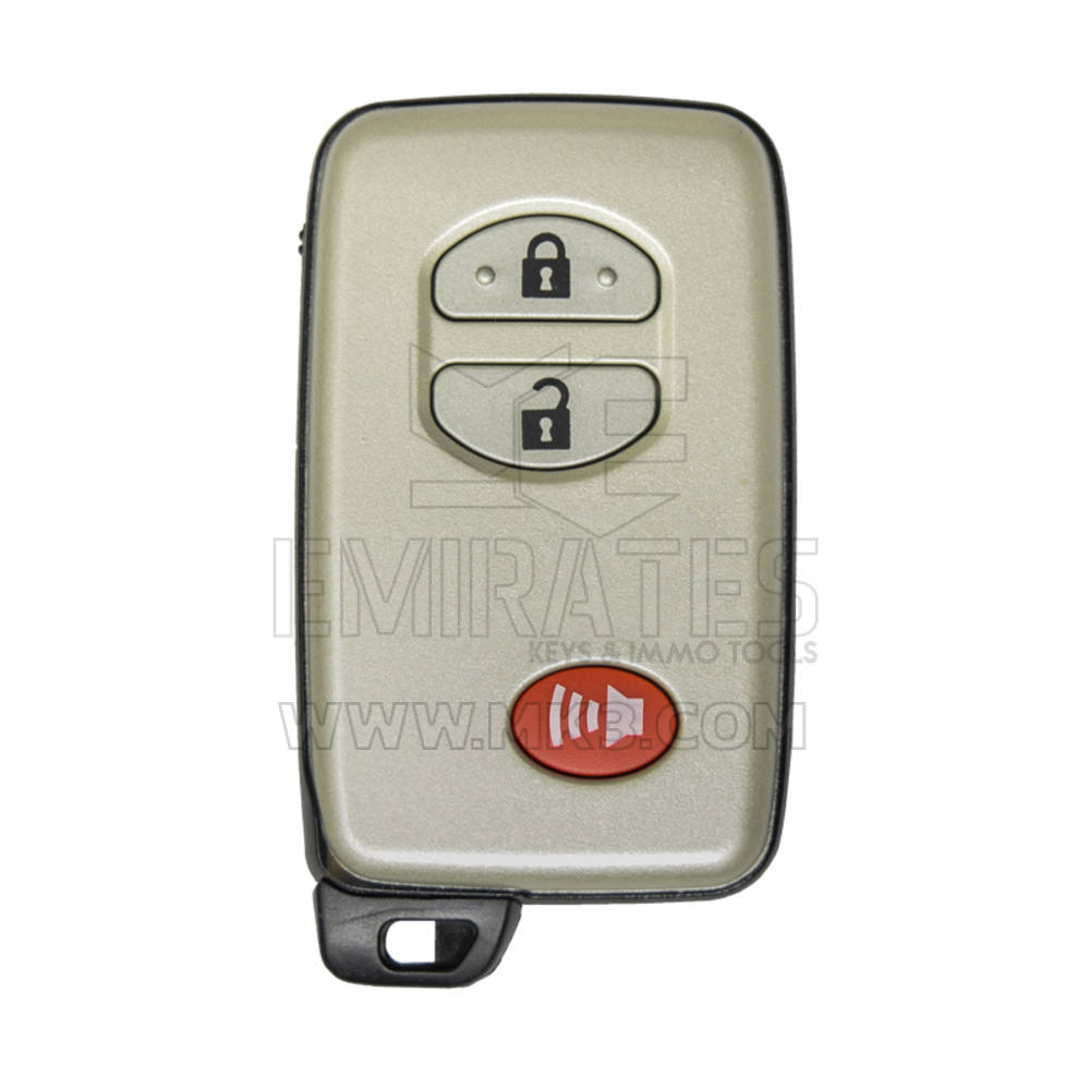 Coque de clé télécommande intelligente Toyota 3 boutons