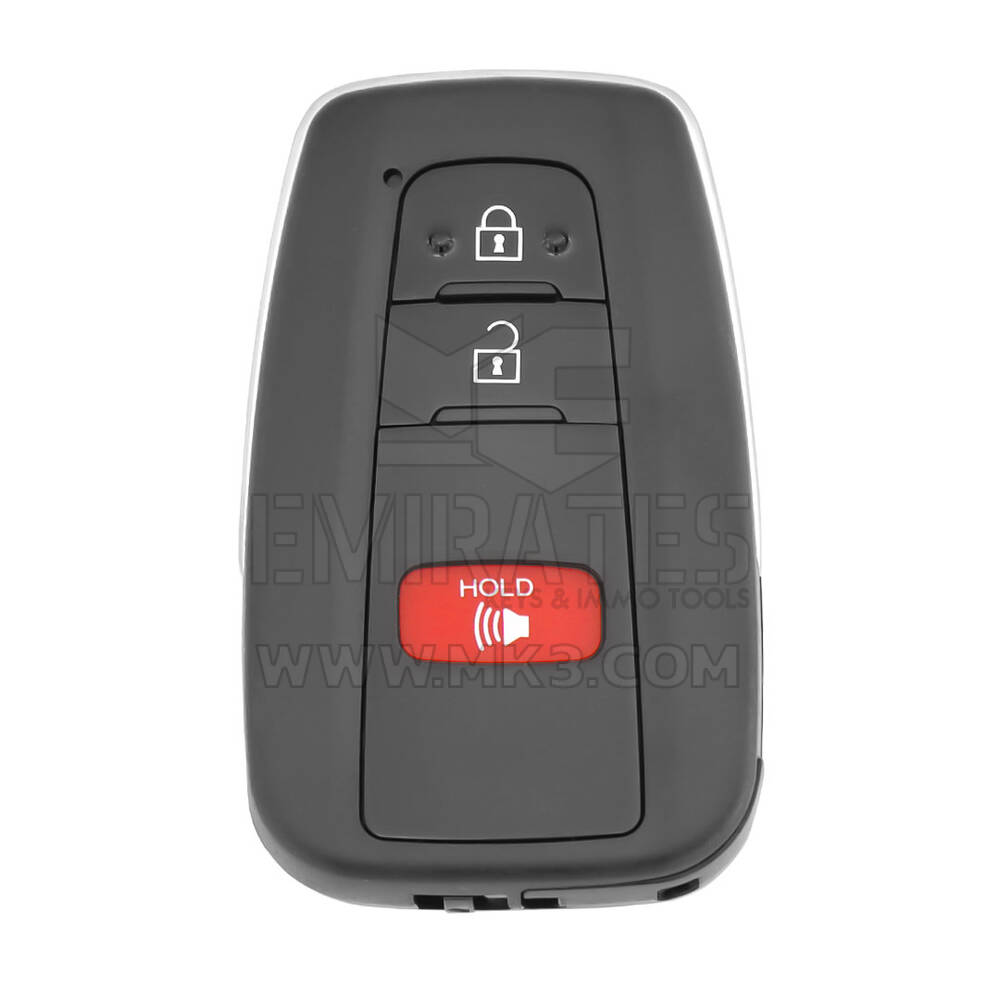 Toyota Rav4 / Highlander 2019-2023 Controle remoto inteligente 2+1 botões 312,11/314,35 MHz 8990H-0R010