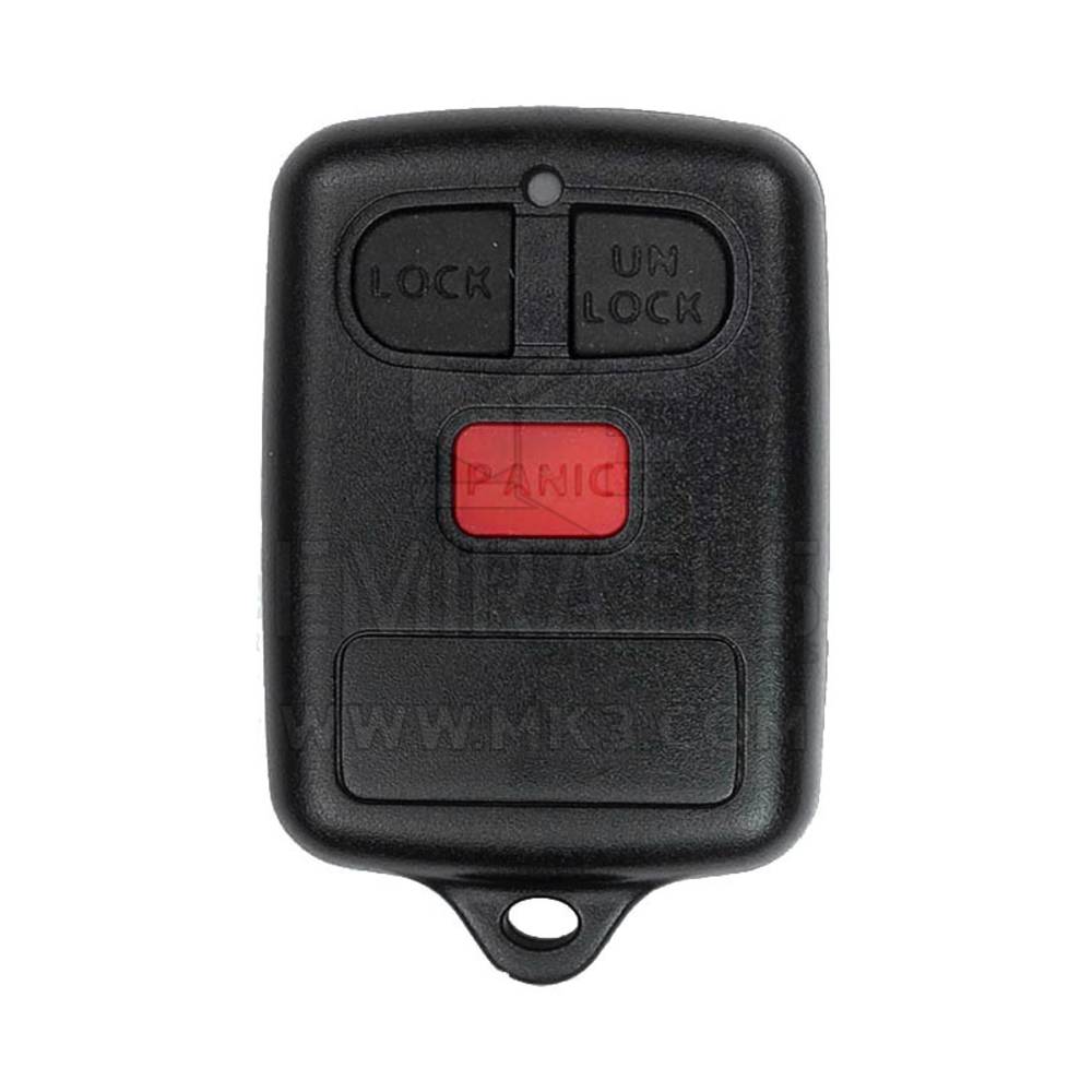 Coque de clé télécommande Toyota / BYD 3 boutons