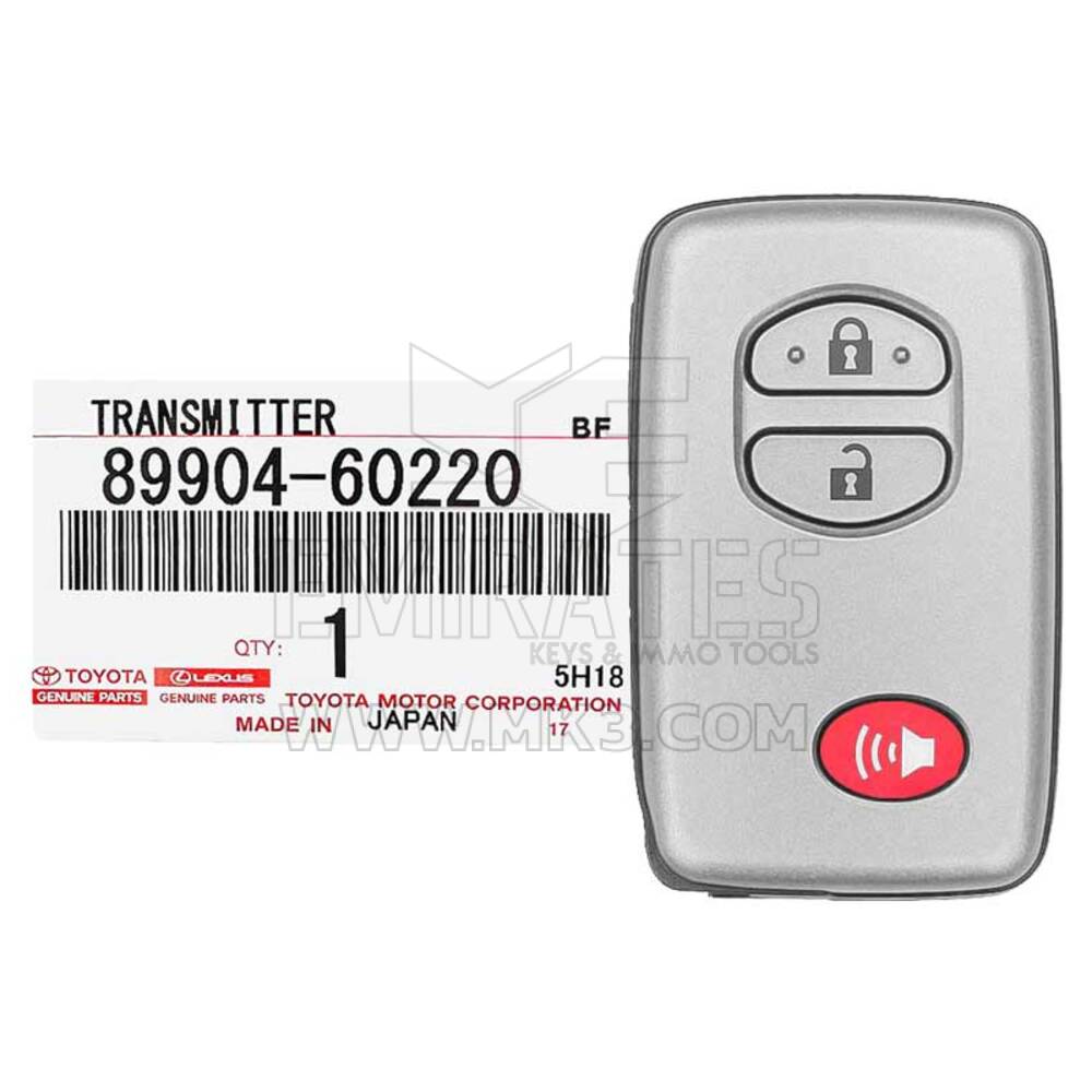 Nuovissimo Toyota Land Cruiser 2007-2008 Smart Key originale 3 pulsanti 433 MHz 89904-60220 8990460220 / FCCID: B53EA | Chiavi degli Emirati