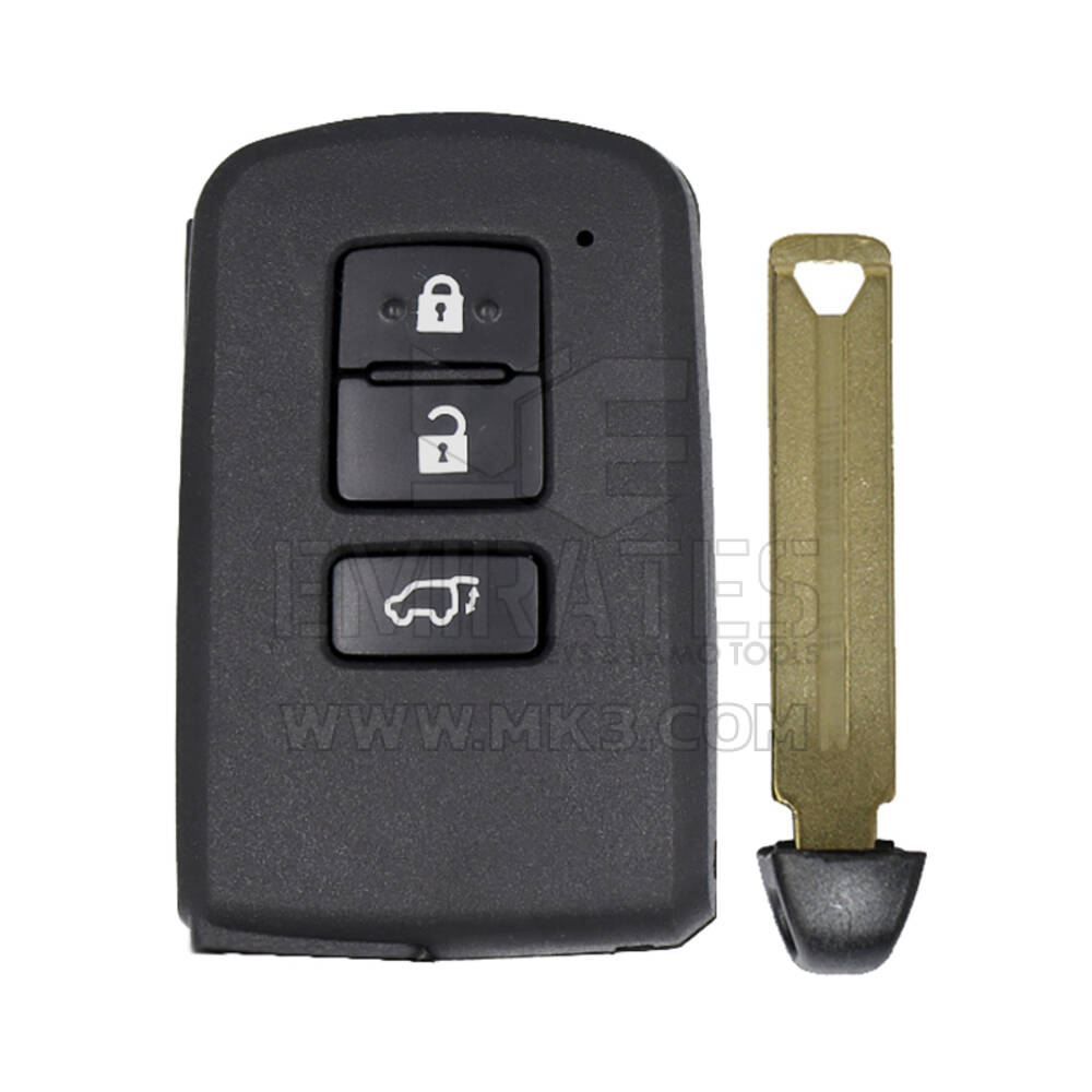 Clé télécommande intelligente 3 boutons 315 MHz pour Toyota Rav4 2013-2018 - Numéro de pièce compatible : 89904-42251 - ID FCC : BH1EW | Clés des Émirats