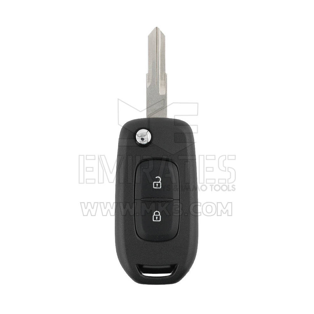 Chiave telecomando Renault, NUOVO MK3 REN - Chiave telecomando Renault Dacia Logan 2 Flip 2 pulsanti Transponder PCF7961M 433 MHz - Telecomandi MK3 | Chiavi degli Emirati